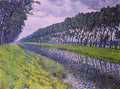 Theo van Rysselberghe Canal in Flanders #2 1894 Fine Art Print