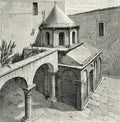 Giuseppe Barberis Mausoleo Di Boemondo, Accanto Al Lato Meridionale Della Cattedrale 1898 Fine Art Print