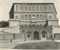 Giuseppe Barberis Facciata Del Castello-fortezza Dei Farnese 1894 Fine Art Print