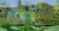 Mikhail Nesterov Capri. Entrance to Monastery. 1908 Fine Art Print