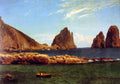 Albert Bierstadt Capri 1857 Fine Art Print
