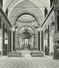 Giuseppe Barberis Interno Del Santuario 1897 Fine Art Print