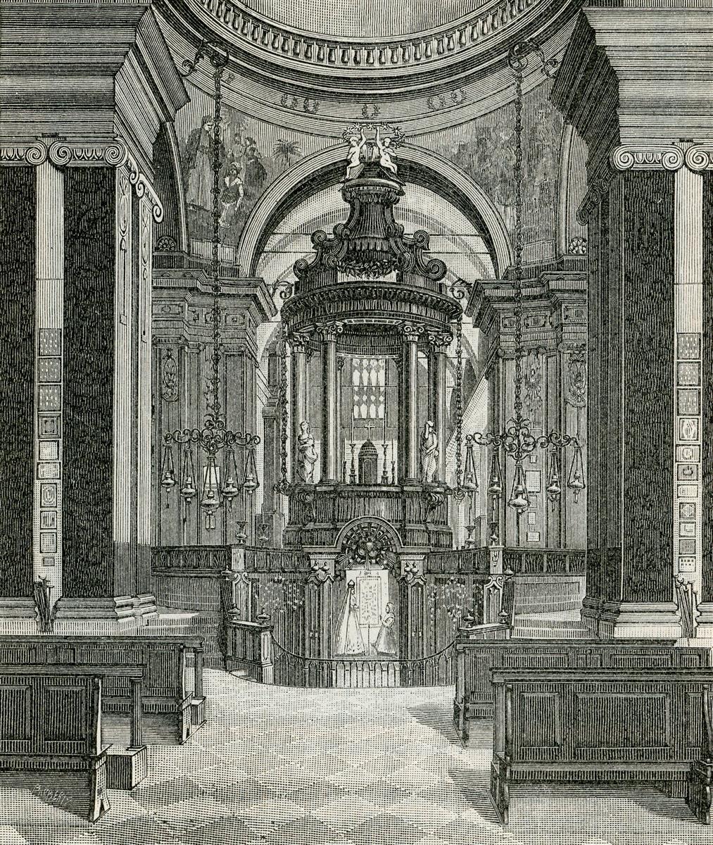 Giuseppe Barberis Altare Maggiore Nel Santuario 1898 Fine Art Print