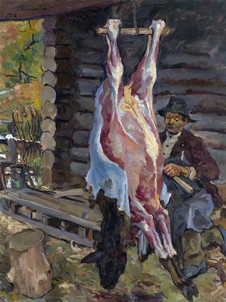Pyotr Konchalovsky Carcase of Calf 1946 Fine Art Print