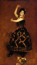 William Merritt Chase Carmencita 1888 Fine Art Print
