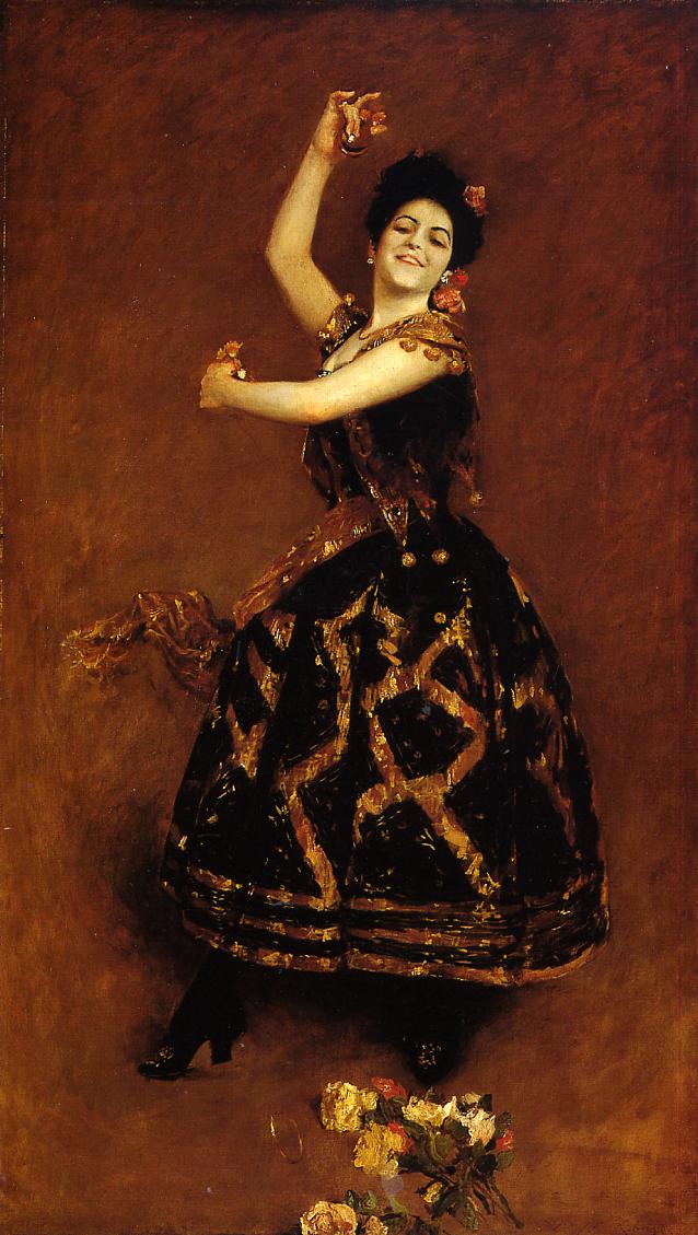 William Merritt Chase Carmencita 1888 Fine Art Print