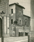 Giuseppe Barberis Casa Gotica in Tortona 1890 Fine Art Print