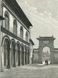 Giuseppe Barberis Casa Manganelli, in Via Baldesio 1899 Fine Art Print