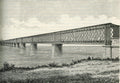Giuseppe Barberis Gran Ponte in Ferro Sul Po 1899 Fine Art Print