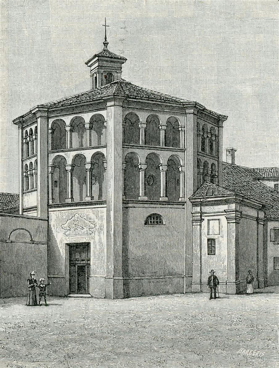 Giuseppe Barberis Il Battistero, Ora Oratorio Di Santa Chiara 1899 Fine Art Print