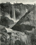 Giuseppe Barberis Cascata Delle Marmore 1895 Fine Art Print