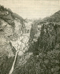 Giuseppe Barberis Cascata Di Gursci Presso Strambinello 1890 Fine Art Print