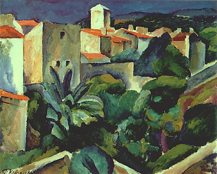 Pyotr Konchalovsky Cassis 2 1913 Fine Art Print