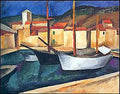 Pyotr Konchalovsky Cassis. Ships. 1913 Fine Art Print