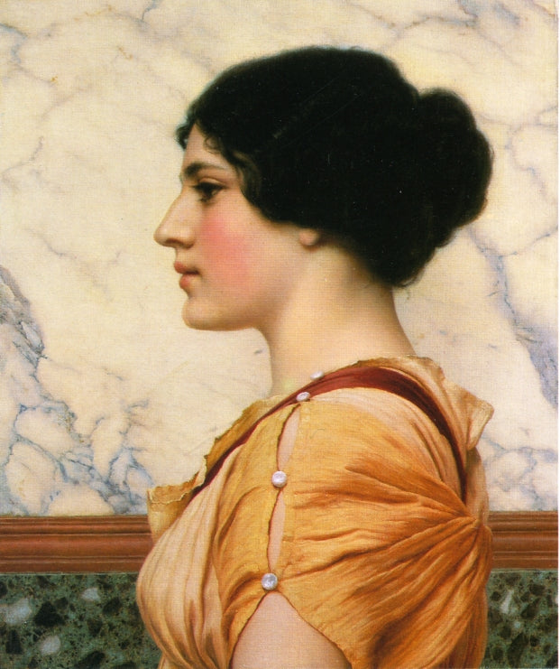 John William Godward Cassotis 1914 Fine Art Print