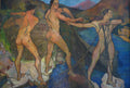Suzanne Valadon Casting the Net 1914 Fine Art Print