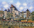 Maurice Utrillo Castle in Charente 1935 Fine Art Print