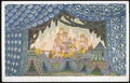 Ivan Bilibin Castle of Naina. Sketches of Scenery for Mikhail Glinka's "Ruslan and Ludmilla". 1900 Fine Art Print