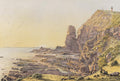 Eugene von Guerard Castle Rock, Cape Schanck 1867 Fine Art Print
