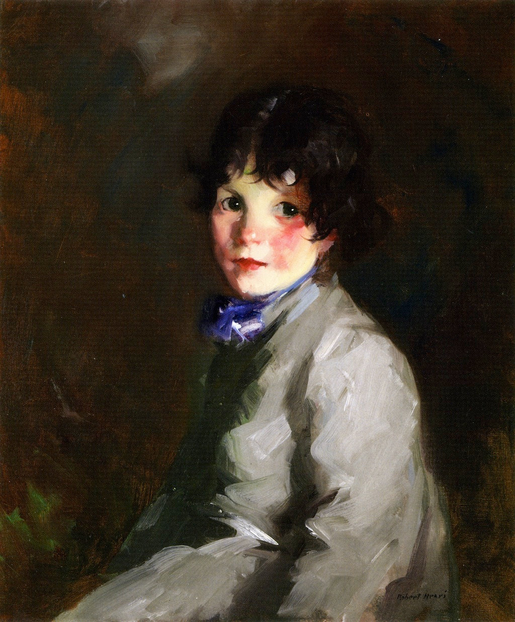 Robert Henri Catherine 1913 Fine Art Print