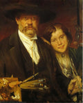 Lovis Corinth Self-Portrait 1888 Fine Art Print