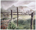 Eric Ravilious CERNE ABBAS GIANT 1939 Fine Art Print
