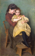 Émile Friant The Child's Sorrow 1898 Fine Art Print