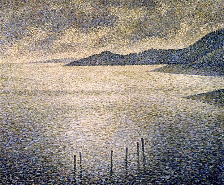 Theo van Rysselberghe Channel Coast 1892 Fine Art Print