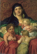 George Frederick Watts Charity 1898 Fine Art Print