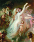 Konstantin Makovsky Charon Carries Dead Souls Across the River Styx 1861 Fine Art Print