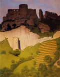 Felix Vallotton Chateau Gaillard at Andelys 1924 Fine Art Print