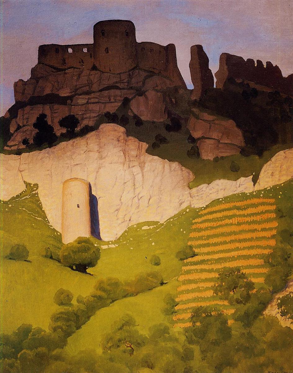 Felix Vallotton Chateau Gaillard at Andelys 1924 Fine Art Print