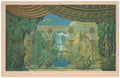 Ivan Bilibin Chernomor's Gardens. Sketches of Scenery for Mikhail Glinka's Ruslan and Ludmilla 1913 Fine Art Print