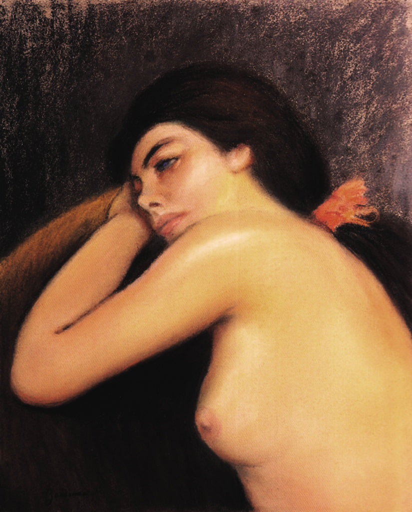 Federico Zandomeneghi Chest of a Young Girl 1895 Fine Art Print