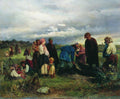 Konstantin Makovsky Child Funeral 1872 Fine Art Print