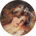 Konstantin Makovsky Child Head 1890 Fine Art Print