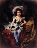 Konstantin Makovsky Child Portrait 1879 Fine Art Print