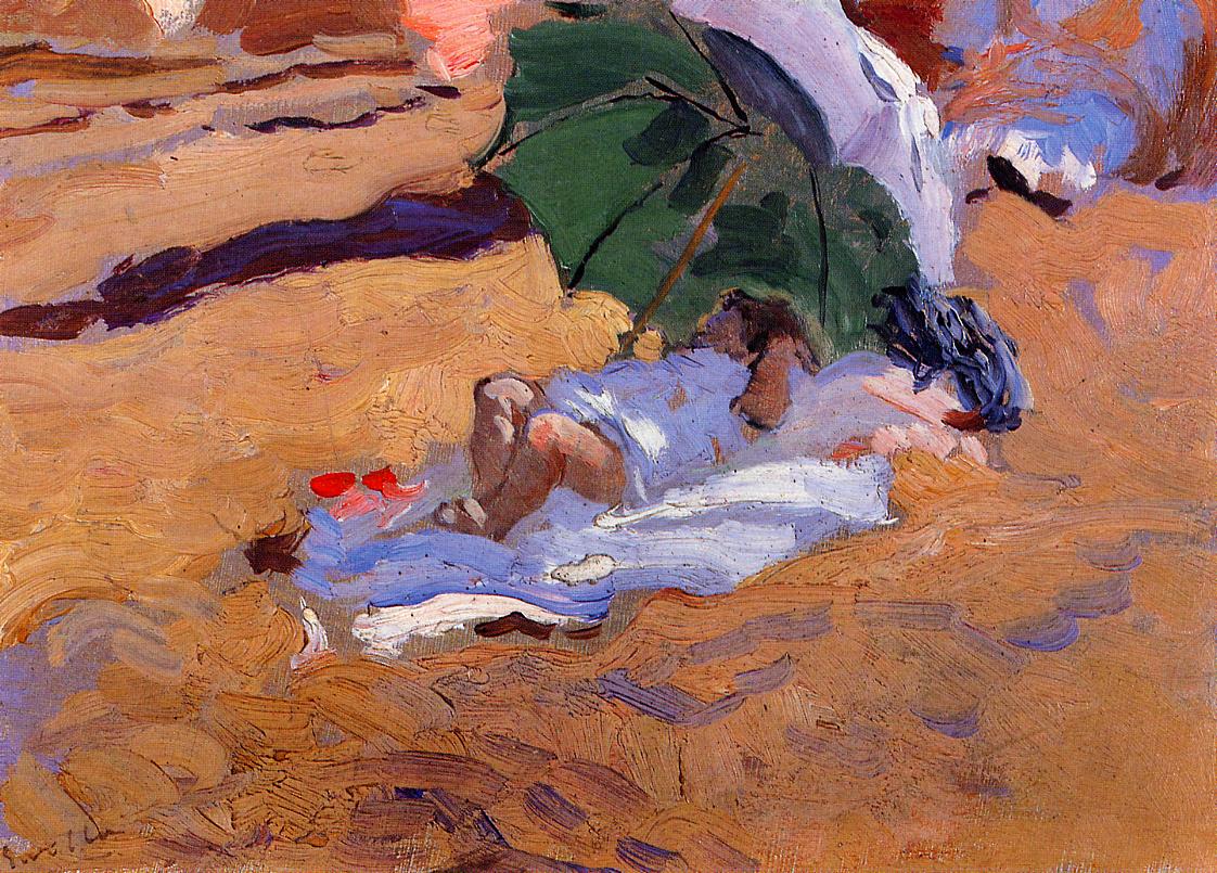Joaquín Sorolla Child's Siesta 1918 Fine Art Print