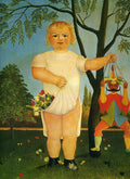 Henri Rousseau Child with a Puppet 1903 Fine Art Print