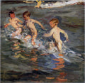 Joaquín Sorolla Children at the Beach 1899 Fine Art Print