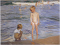 Joaquín Sorolla Children Bathing in the Afternoon Sun 1910 Fine Art Print