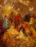 Odilon Redon Christ and His Desciples 1905 Fine Art Print