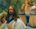 Jacek Malczewski Christ and Samaritan Woman 1909 Fine Art Print