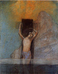 Odilon Redon Christ on the Cross 1897 Fine Art Print