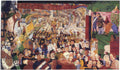 James Ensor Christ's Entry Into Brussels in 1889 1888 Fine Art Print