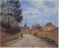 Gustave Loiseau Church at Notre Dame by the Eure 1900 Fine Art Print
