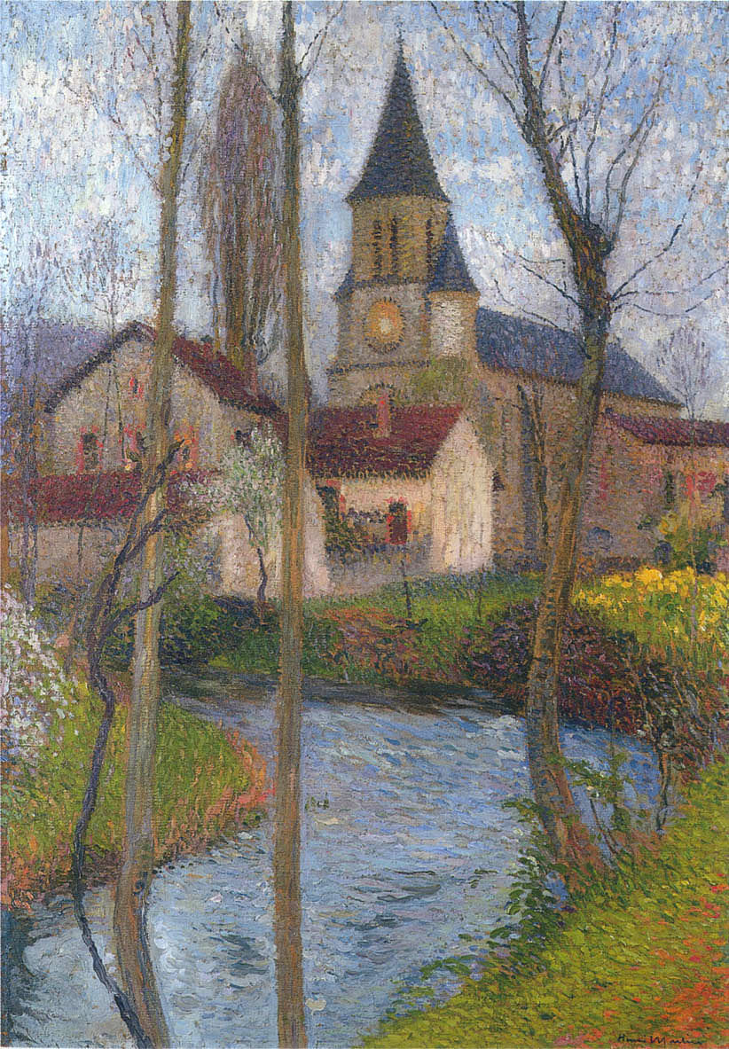 Henri Martin Church in Labastide du Vert #3 1920 Fine Art Print