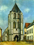Maurice Utrillo Church in Provence 1925 Fine Art Print