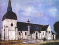 Maurice Utrillo Church of St. Hilary 1911 Fine Art Print
