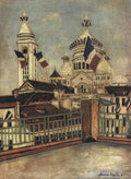 Maurice Utrillo Church Sacre-Couer 1914 Fine Art Print